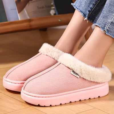 Warm Women's Slippers from Vogue Vibes Boutique, featuring soft indoor slippers for cozy comfort.